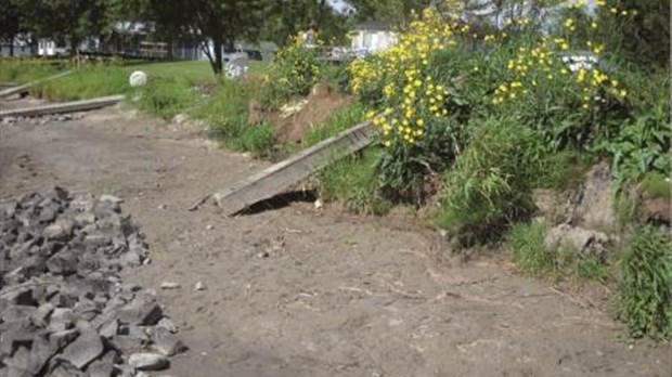 Berges en danger